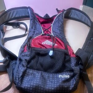 Adidas Pulse Red and Black Backpack